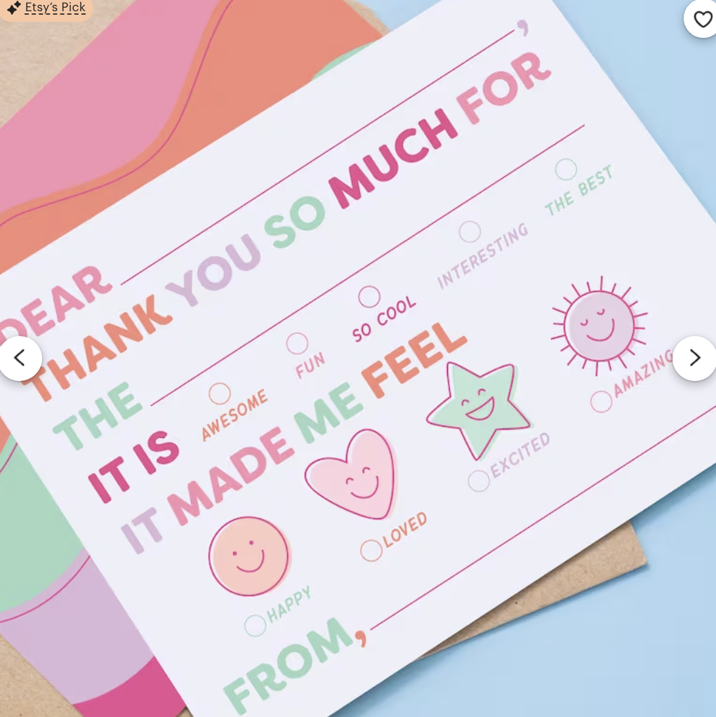 Joy Creative Thank you Cards