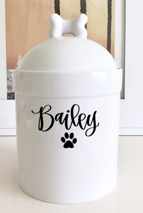 Personalized Treats Container