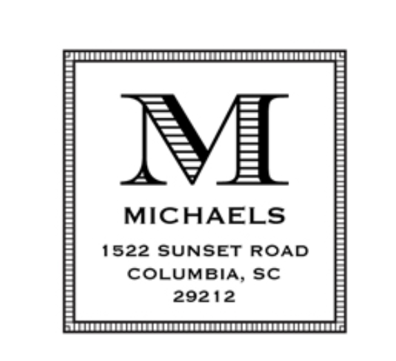 Address Stamp  (Copy)