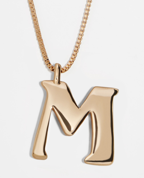 Initial Pendant Necklace  (Copy)
