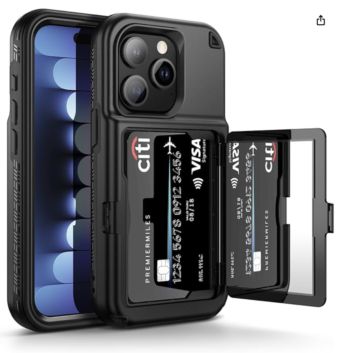 iPhone case with wallet