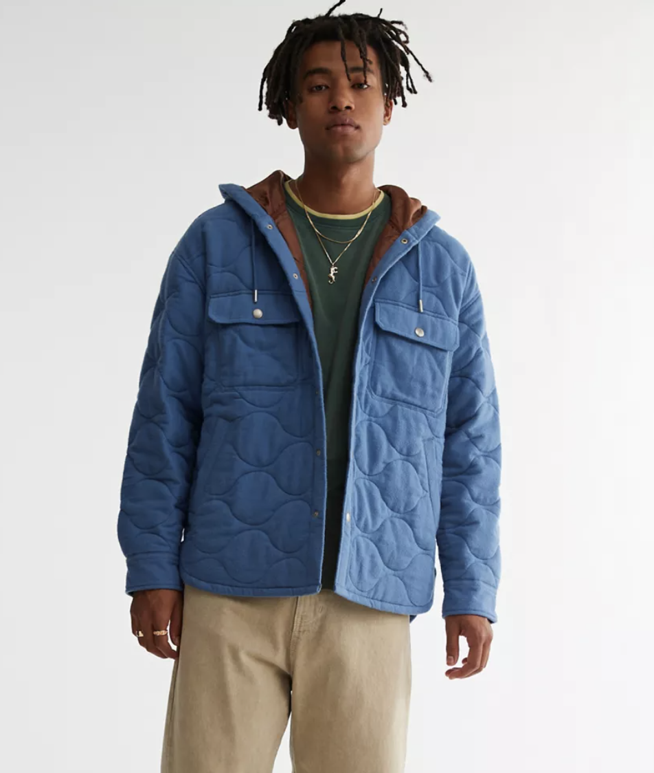 Hooded Shirt Jacket (Copy)