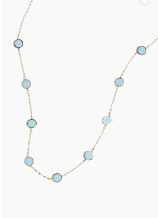 Gold Turquoise Necklace (Copy)