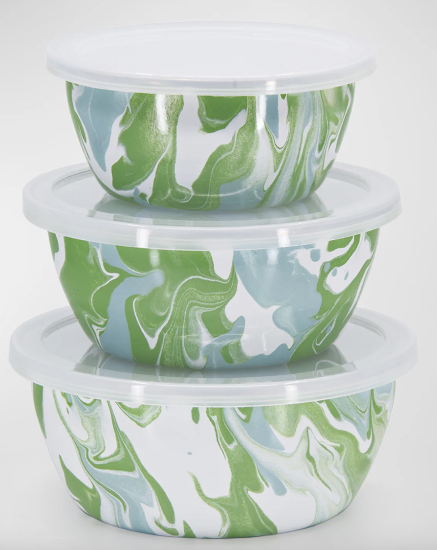 Golden Rabbit Nesting Bowls
