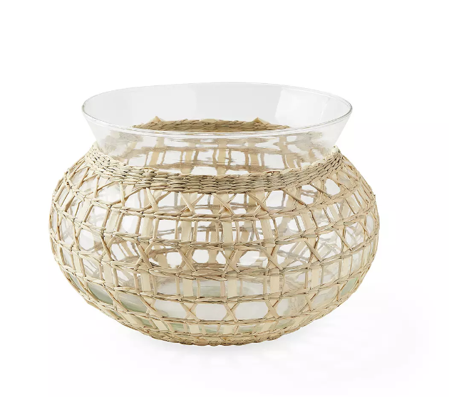 fun wrapped vase