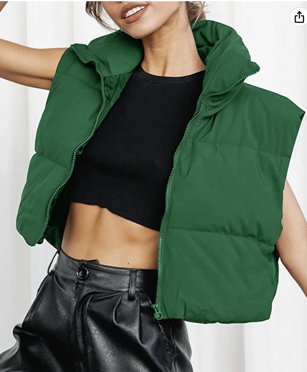 Cropped Vest (great colors!) (Copy)