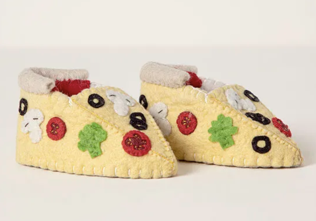 Baby Pizza Booties