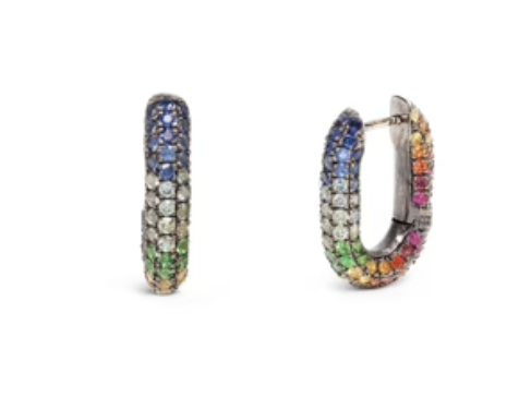 Sapphire Hoops (Copy)