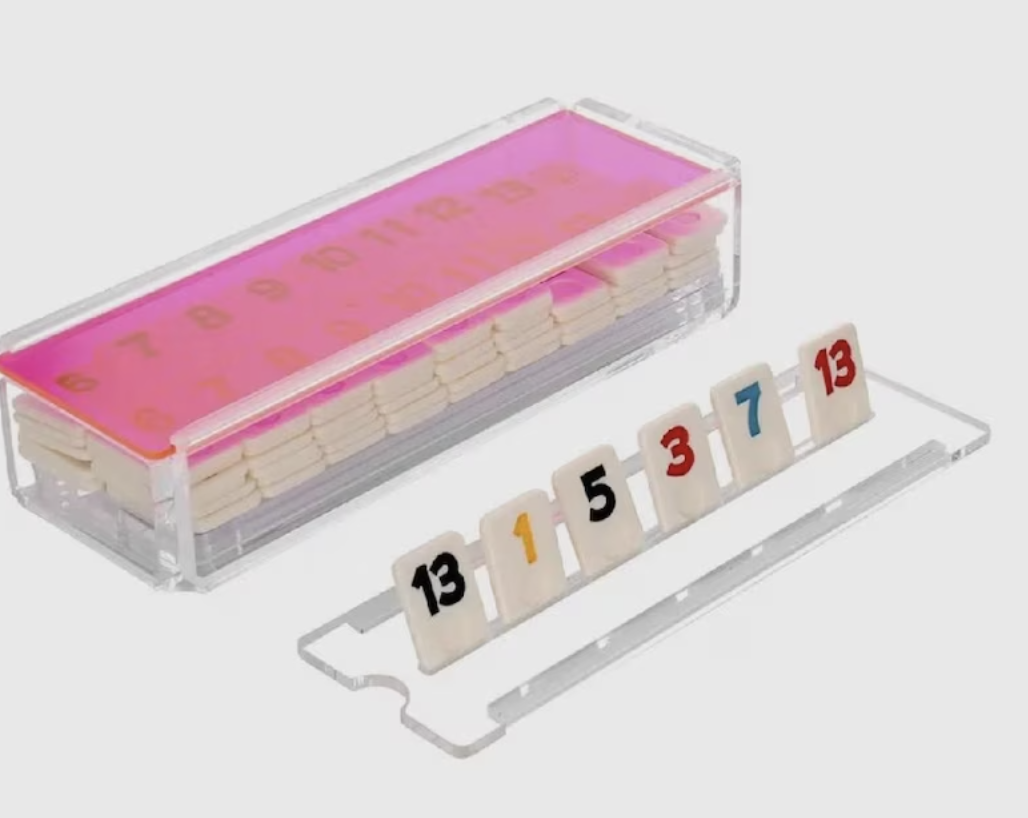 Acrylic Rummikub Set