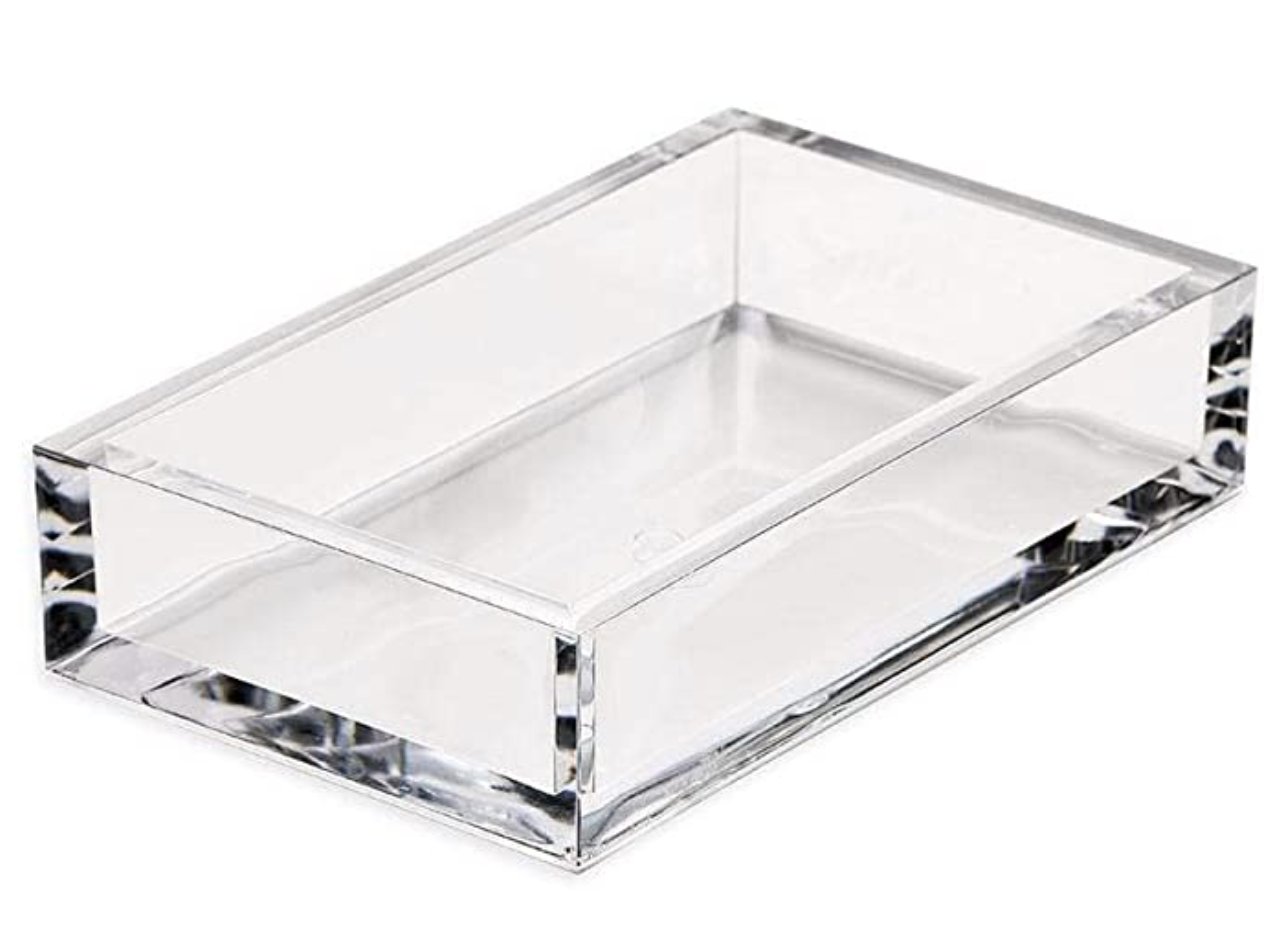 Caspari Acrylic Hand Towel Holder