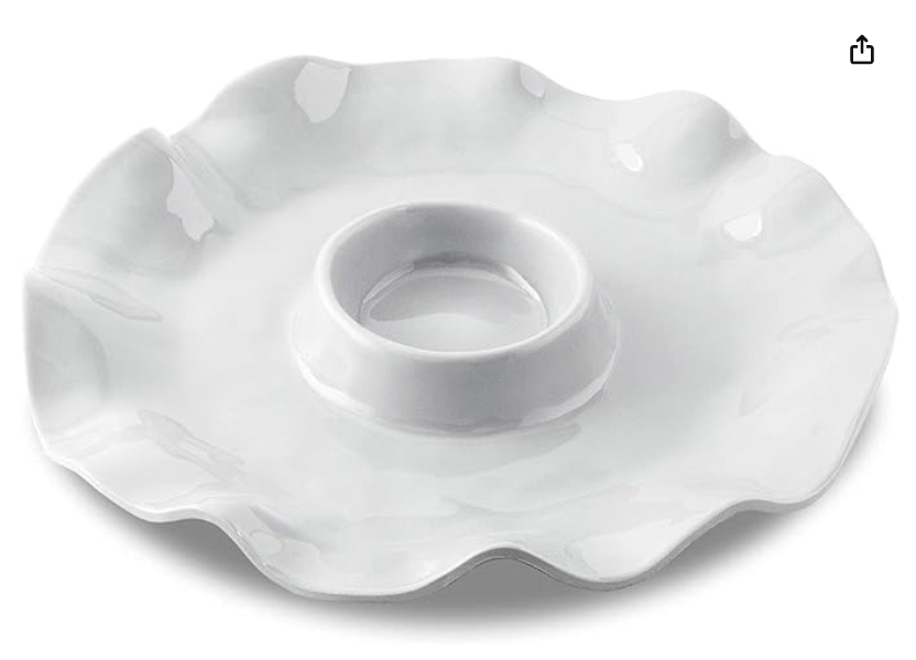 Melamine Chip n Dip Platter