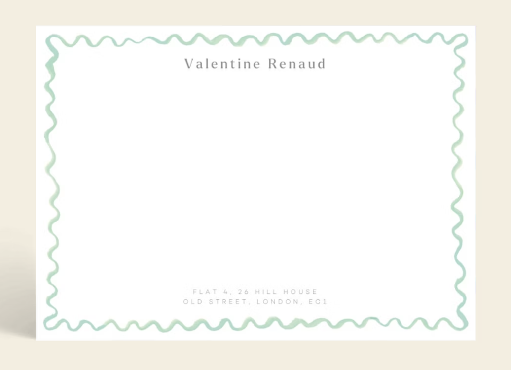 Wavy Trim Stationary