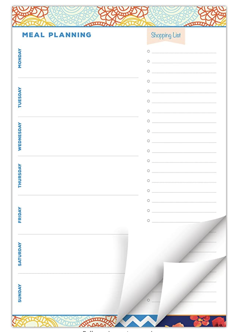 Meal Planning Pad 