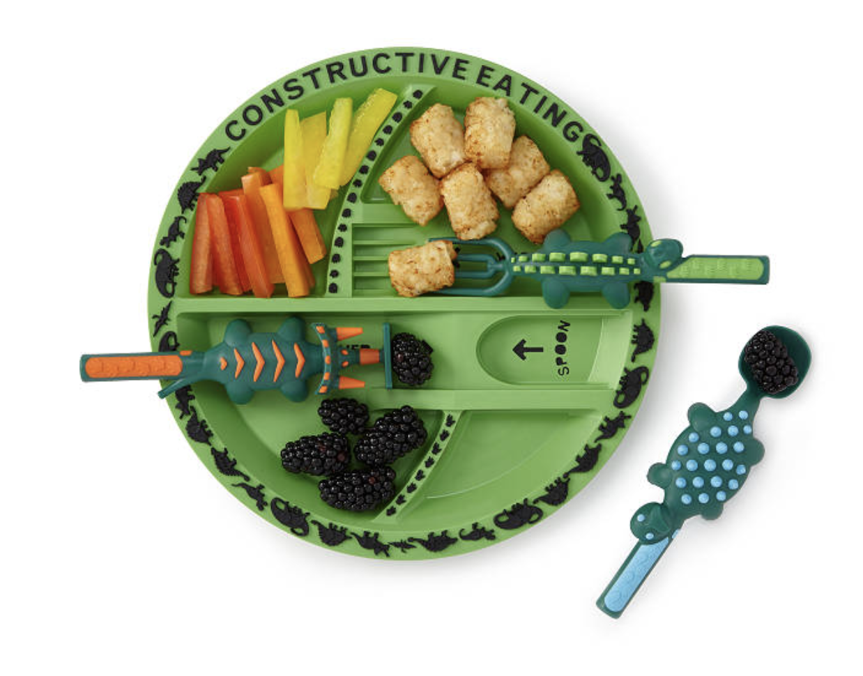 Dino Plate and Utensils (Copy)