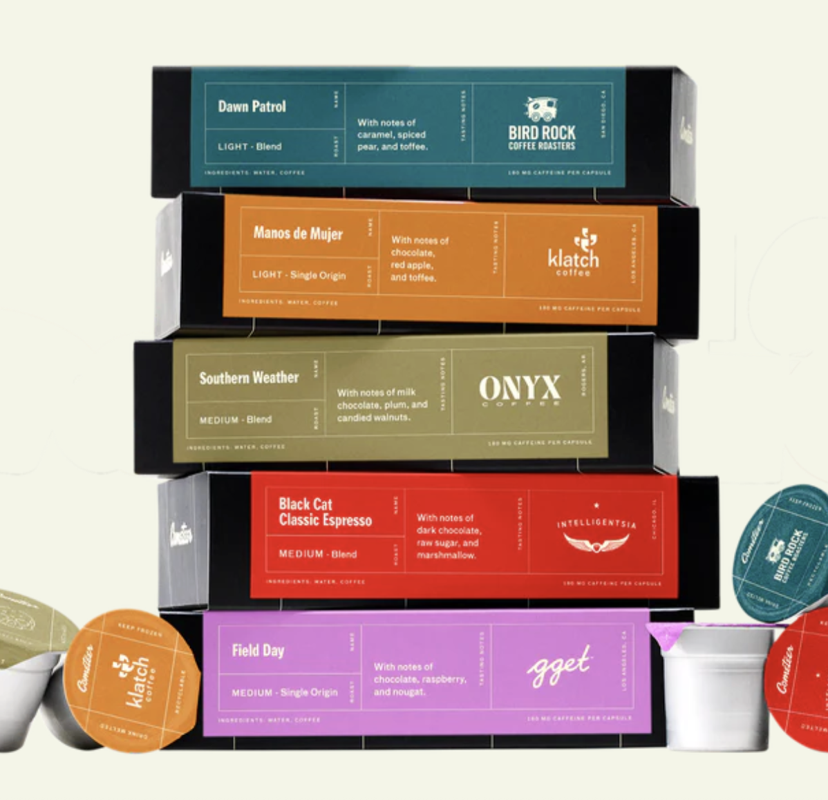 Cometeer Iced Coffee Pods