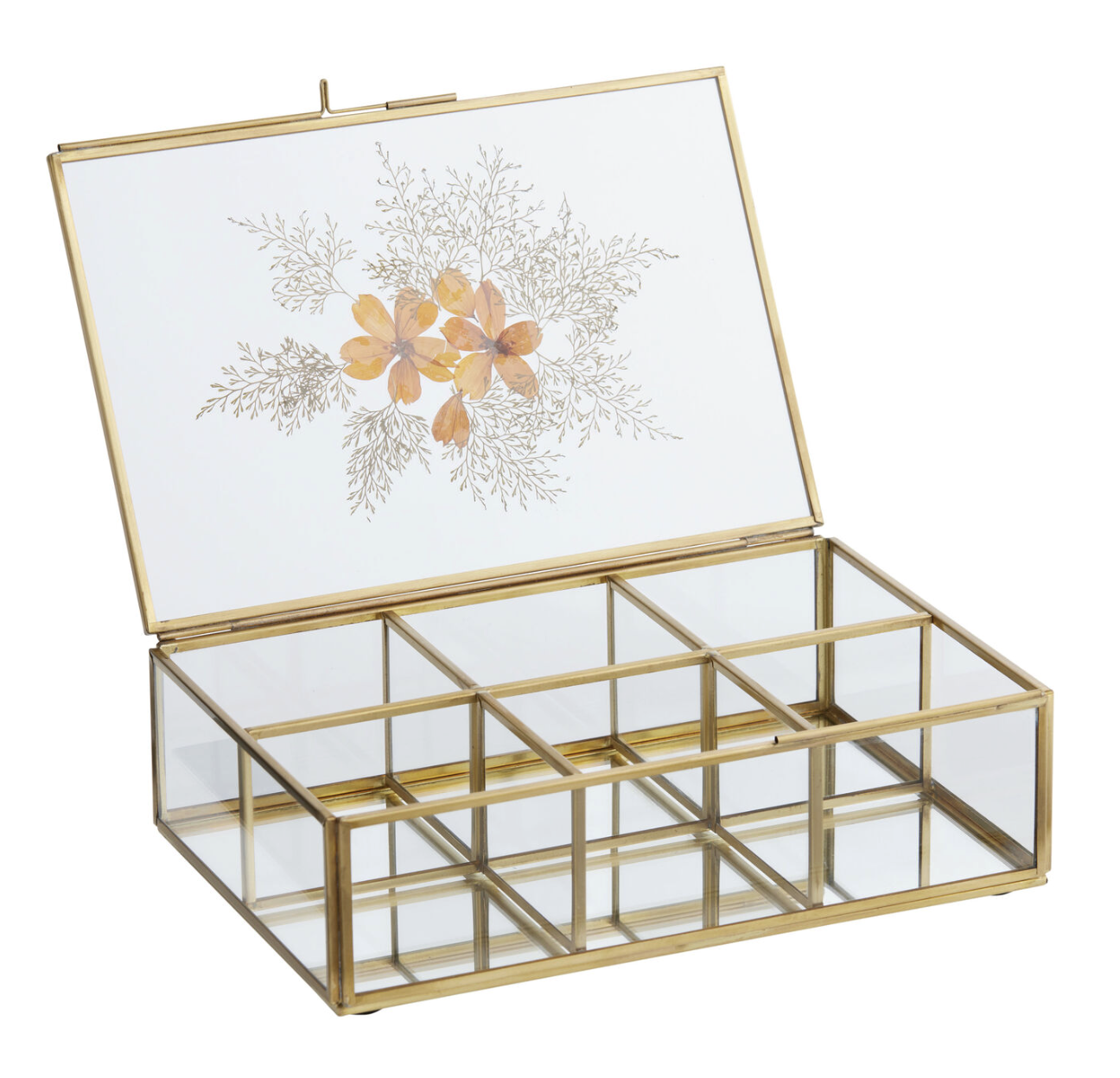 Glass Tea Storage Box