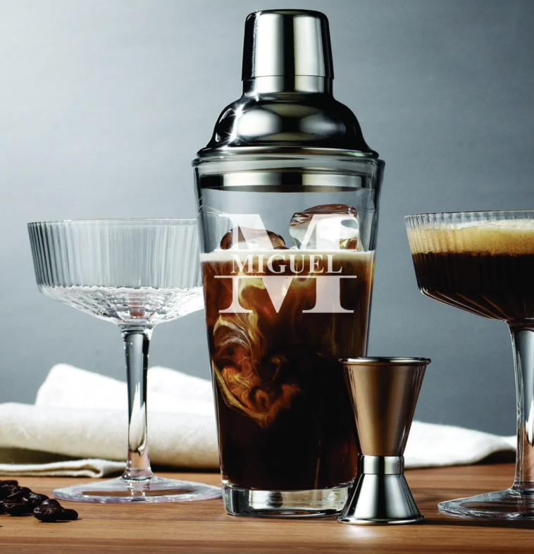 Engraved Espresso Martini Set