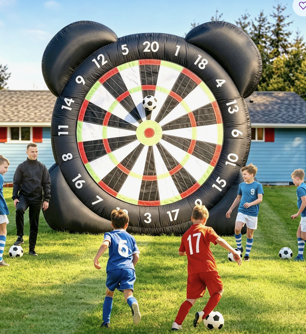 Inflatable Soccer Dart Board