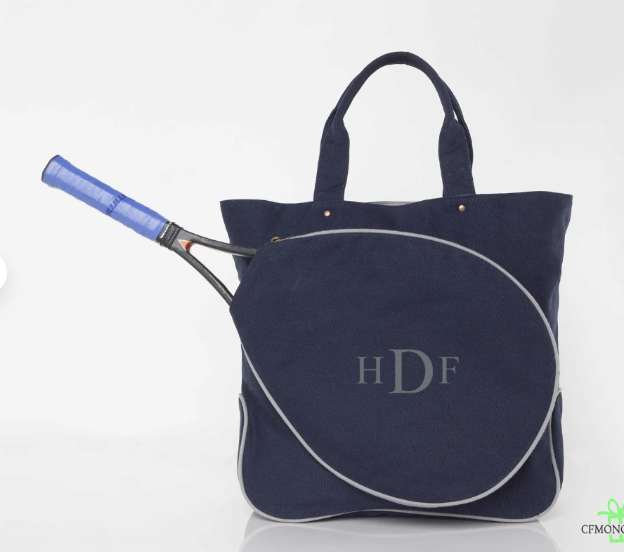 Canvas Tennis Tote