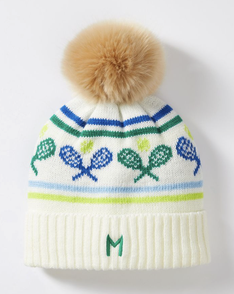 Pom Pom Tennis Hat