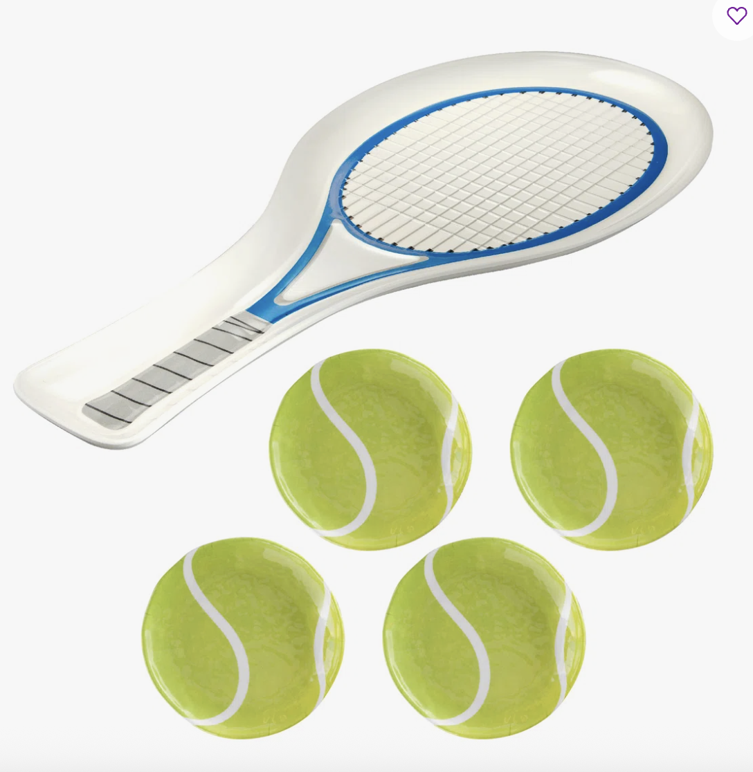 Tennis Melamine Platter