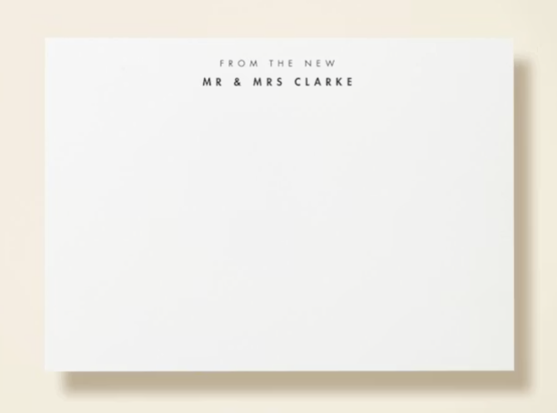 The New Mr. &amp; Mrs. Cards