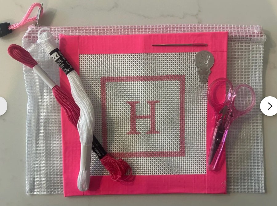 Initial Beginner Needlepoint Kit