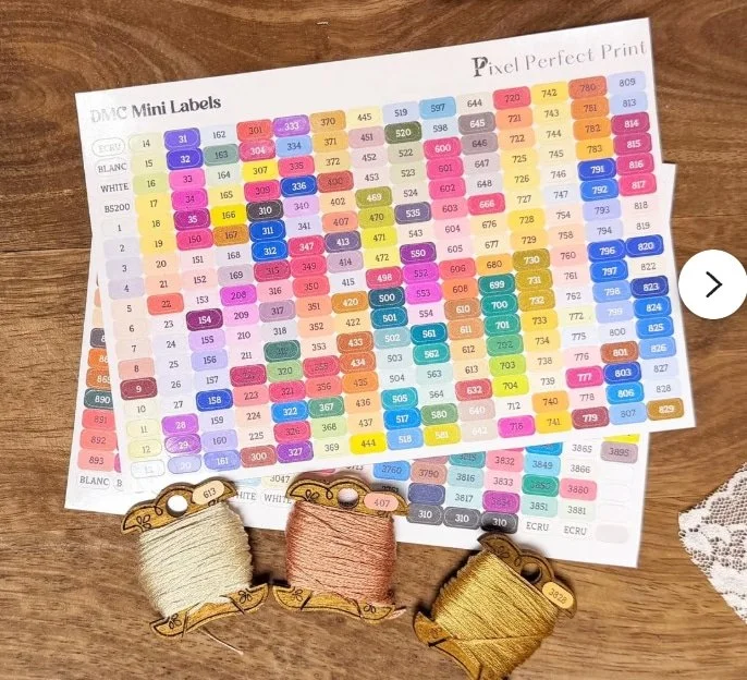 Floss Color Stickers