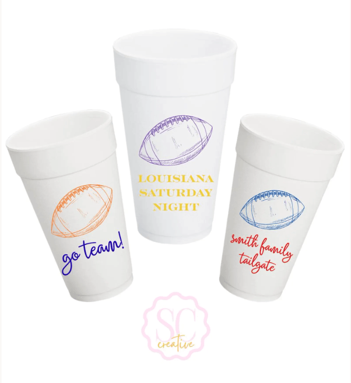 Gameday Football Cups
