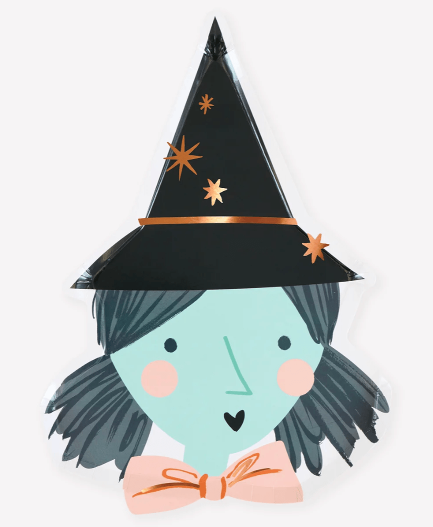Witch Paper Plates