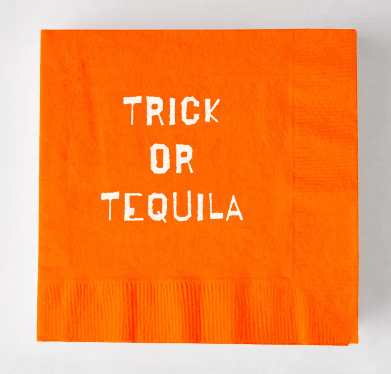 Trick or Tequila Napkins