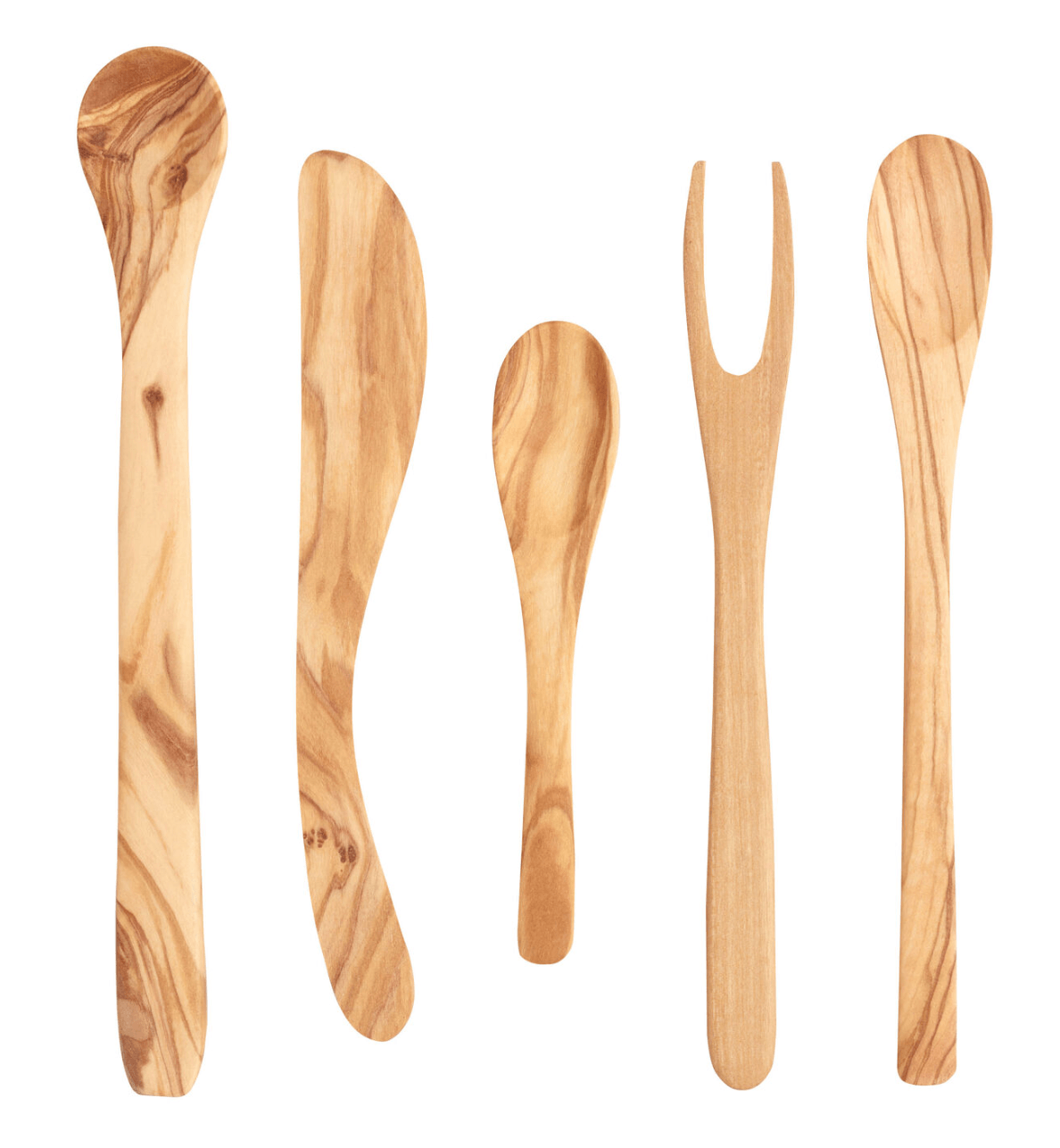 Olive Wood Charcuterie Utensils