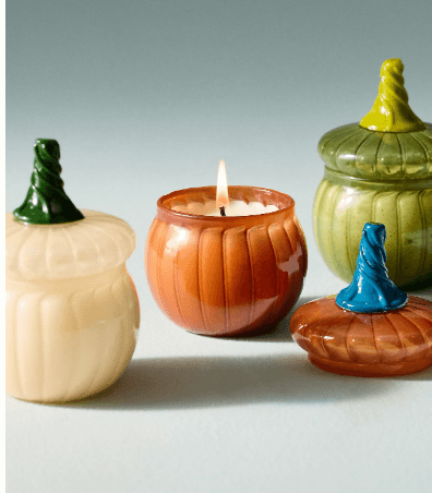 Mini Pumpkin Candles