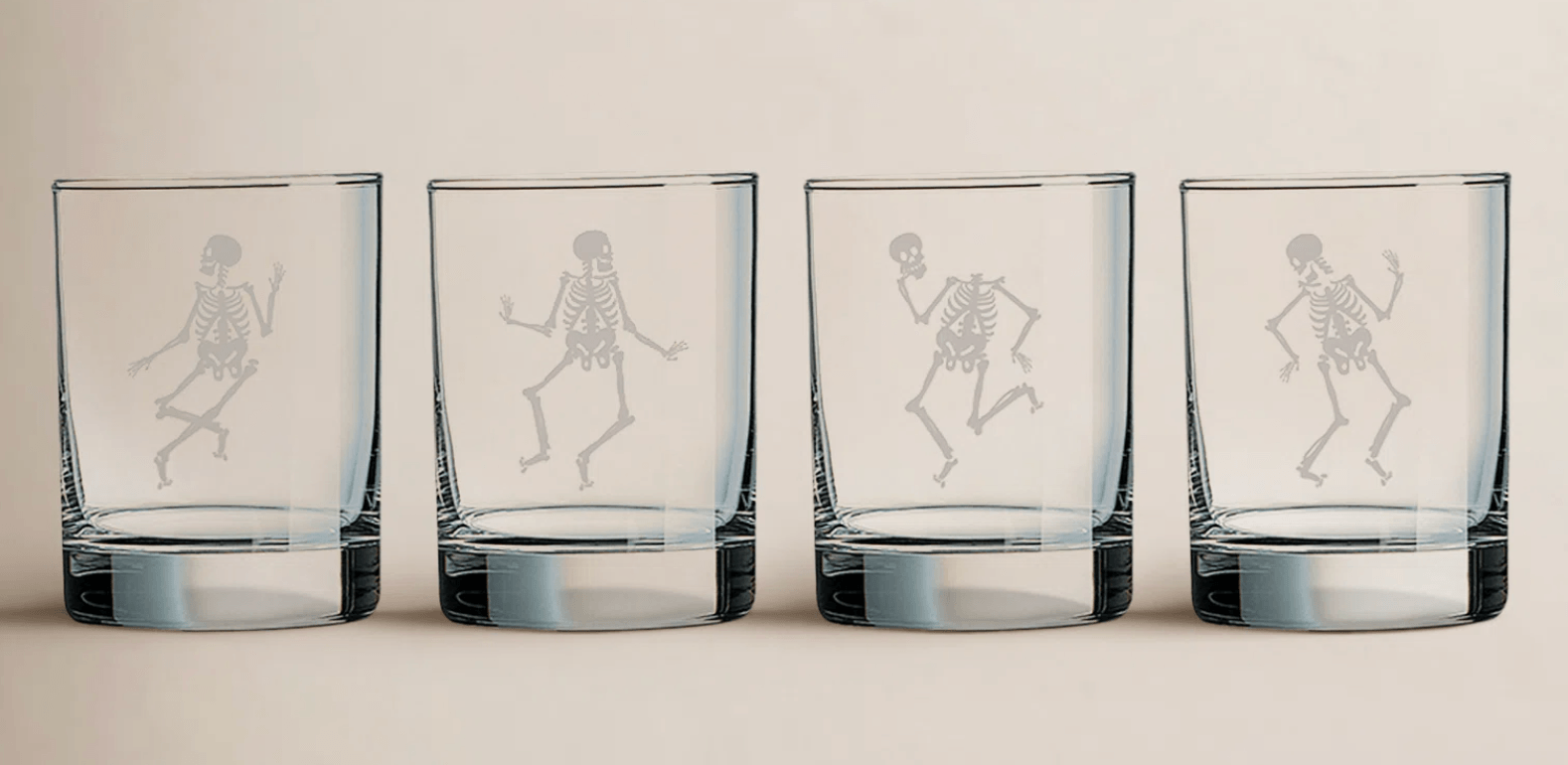 Halloween Whiskey Glasses