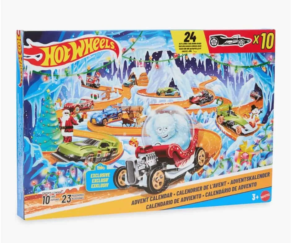 Hot Wheels Car Advent Calendar