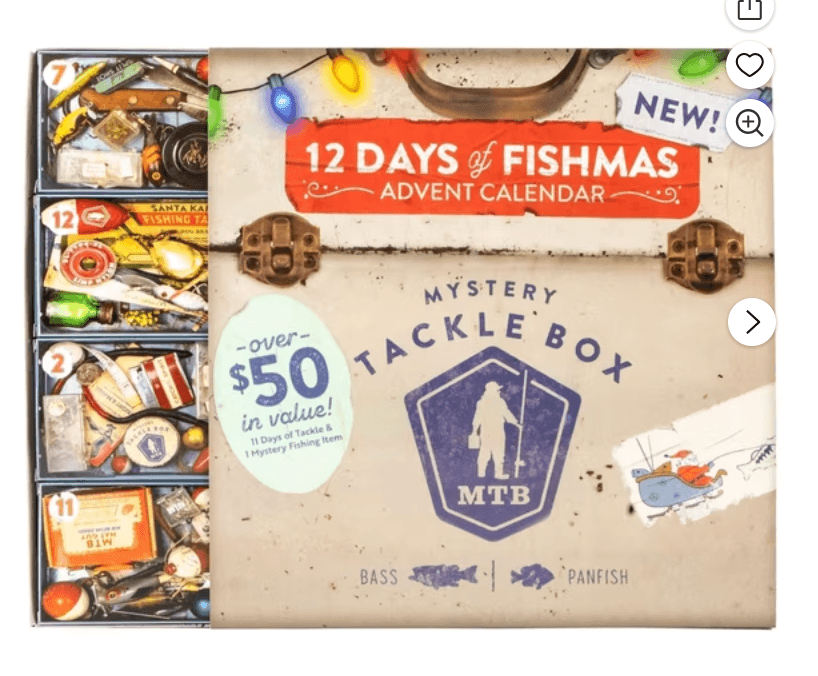 12 Days of Fishmas ~ Tackle Advent Calendar