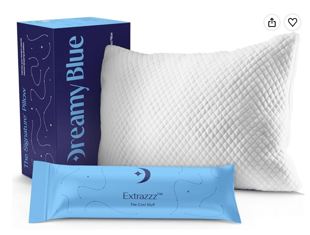 Dreamy Blue Pillow