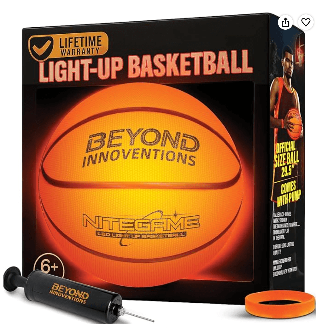 Glow in the Dark Basketball