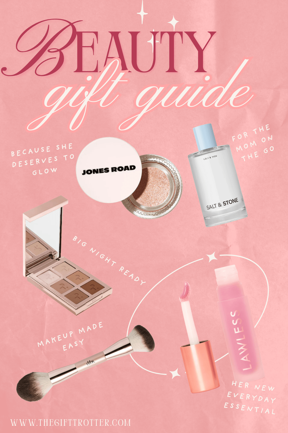 beauty gift guide with beauty gifts under $50 that make the perfect gifts for her