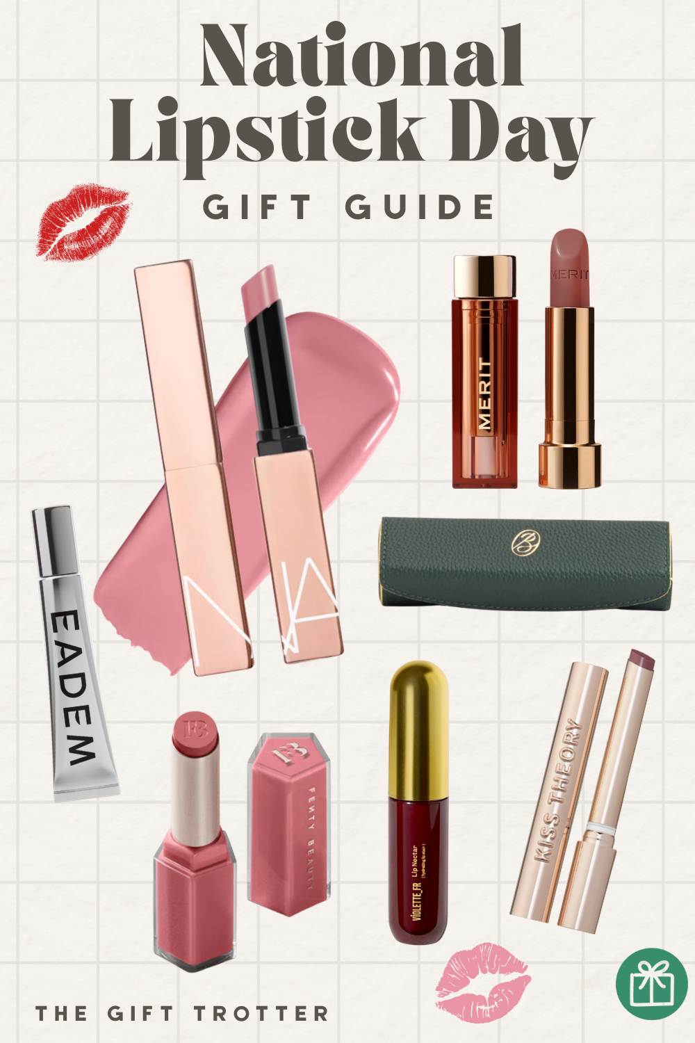 Lipstick gift ideas for her birthday.  These beauty gifts are all under $50!