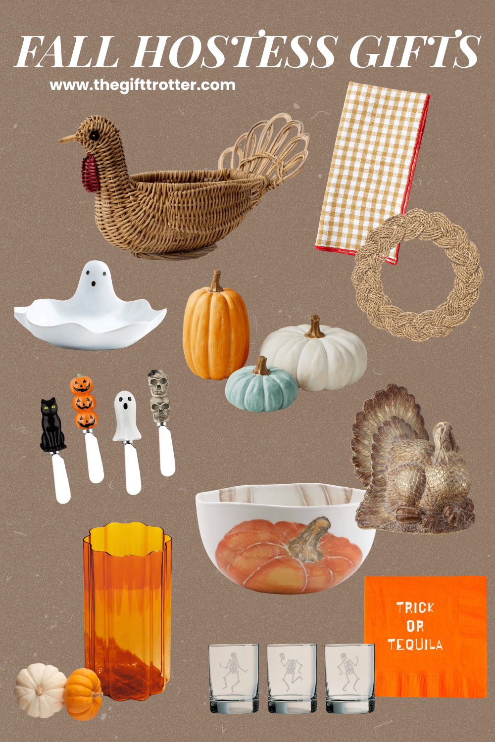 fall hostess gifts that include thanksgiving hostess gifts and halloween hostess gifts