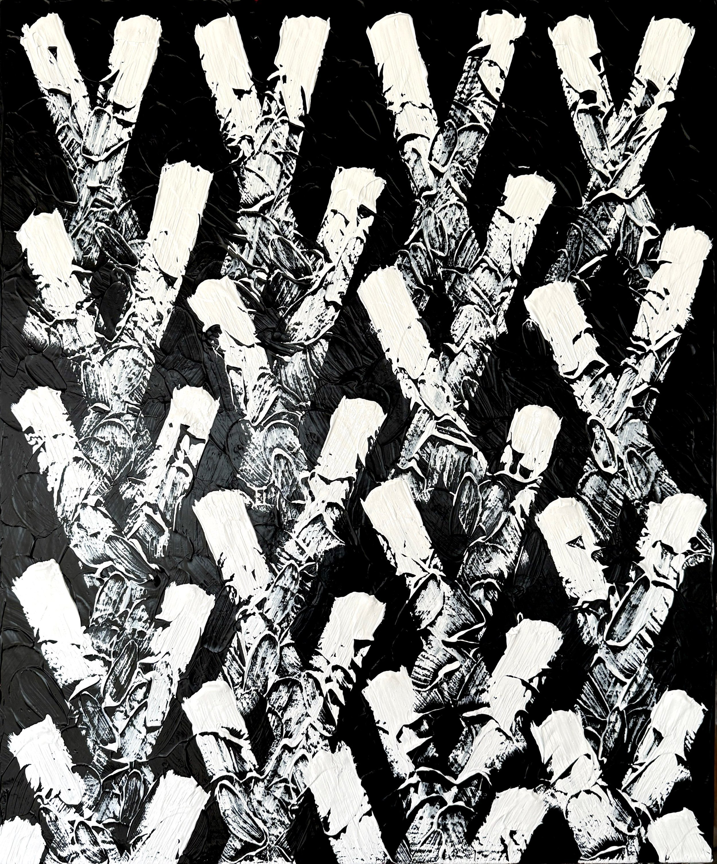 Contemplation#8, 72.7x60.6cm, acrylic on canvas, 2026