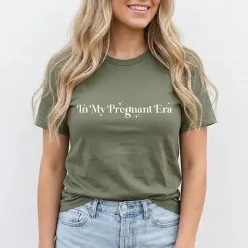 In My Pregnant Era Maternity Graphic Tee