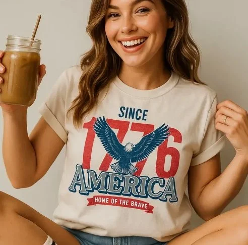 Home of the Brave - 1776 T-Shirt