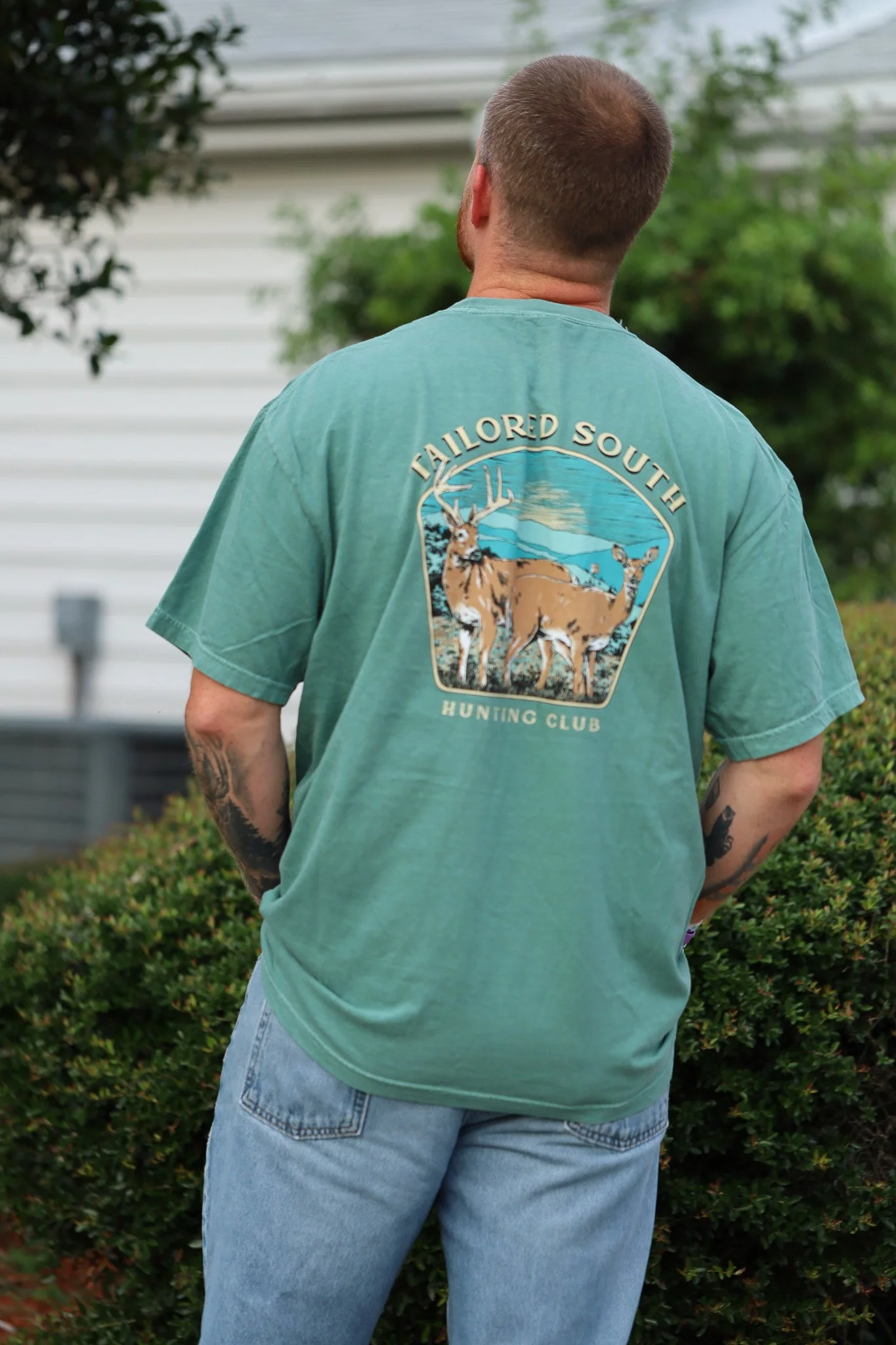 Tailored South Hunting Club Tee