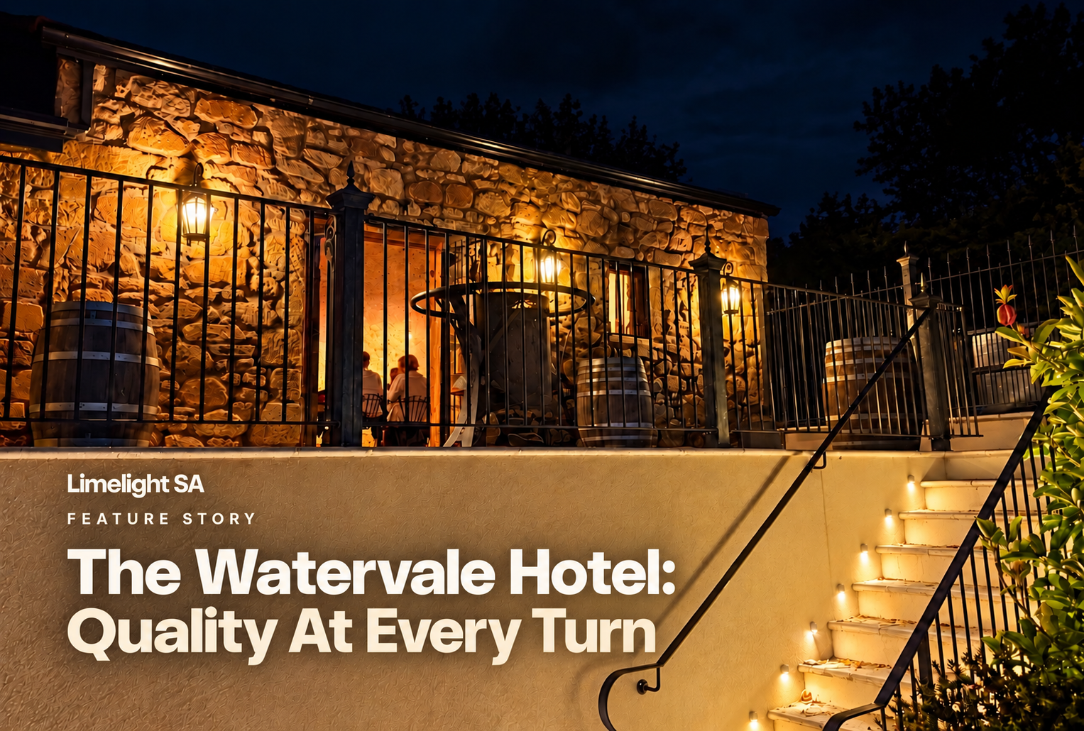 The Watervale Hotel:   Quality At Every Turn