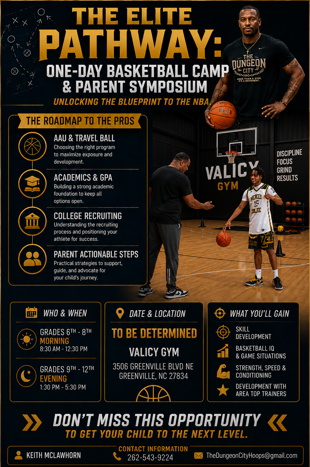 Elite Pathway Basketball Camp & Parent Symposium