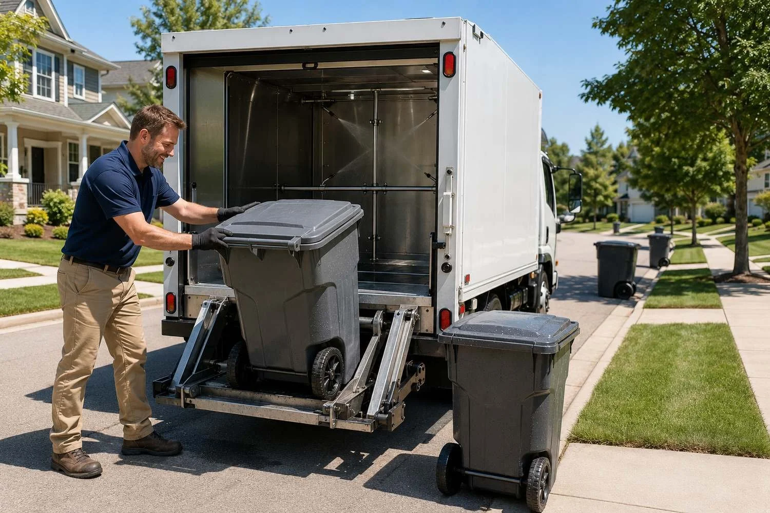 How to Start a Trash Bin Cleaning Business