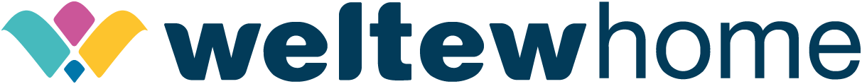 WeltewHome yazısı ve renkli logo.