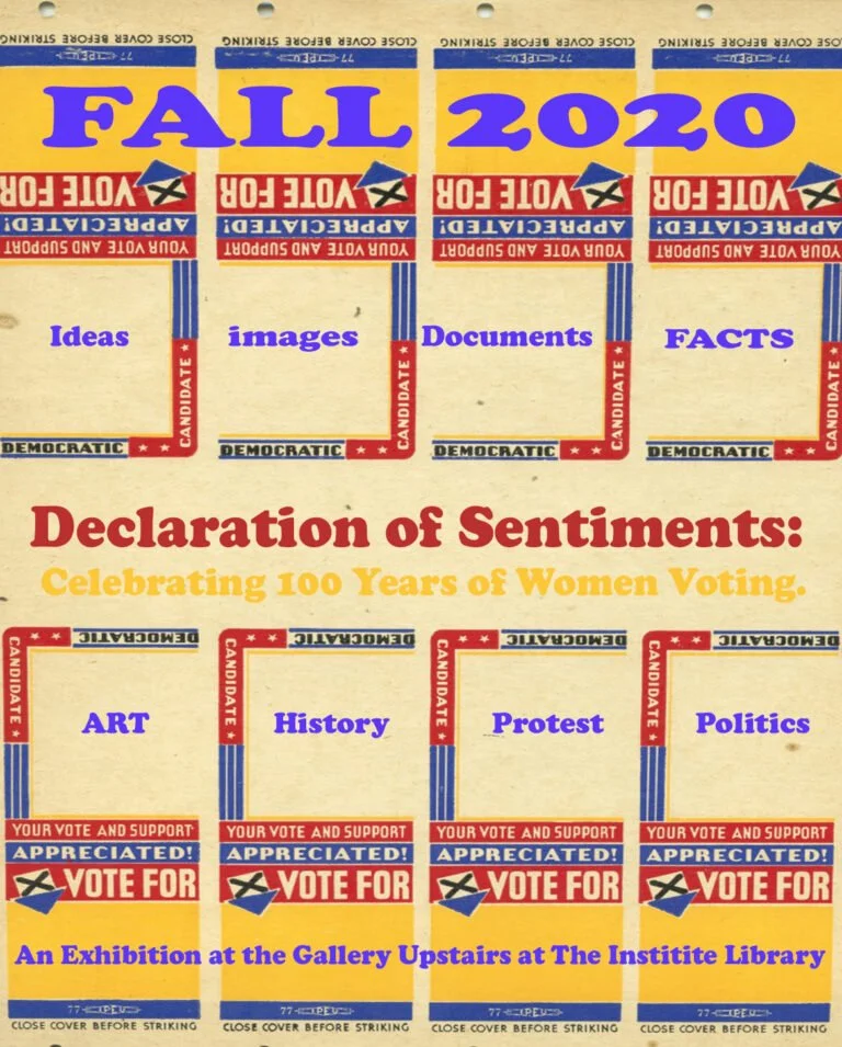 Declaration of Sentiments: Celebration of 100 years of Women’s Right to Vote